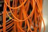 Orange wires