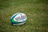 Rugby Ball in Grass