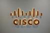 Cisco logo wall