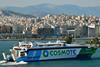 Hellenic seaways Cosmote ferry