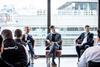 Simon Holden (CityFibre), Daniel Mendes (Digital Bridge), Marco Griefahn (ING)