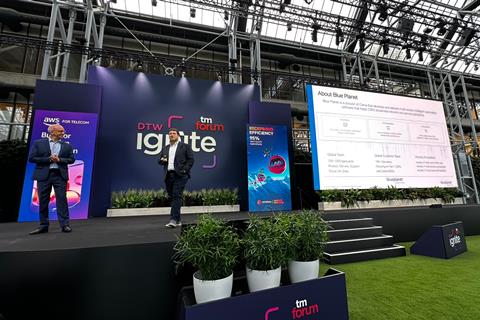 Carsten Rasmussen (TDC NET) and Gabriele Di Piazza (Blue Planet)