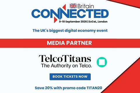 Connected Britain 2026 Dates: 9–10 September 2026 Venue: ExCeL London