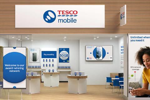 tesco mobile masts